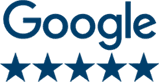 Rated five stars on Google